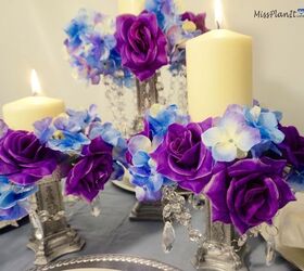 beautify your table with this one of a kind diy chandelier centerpiece