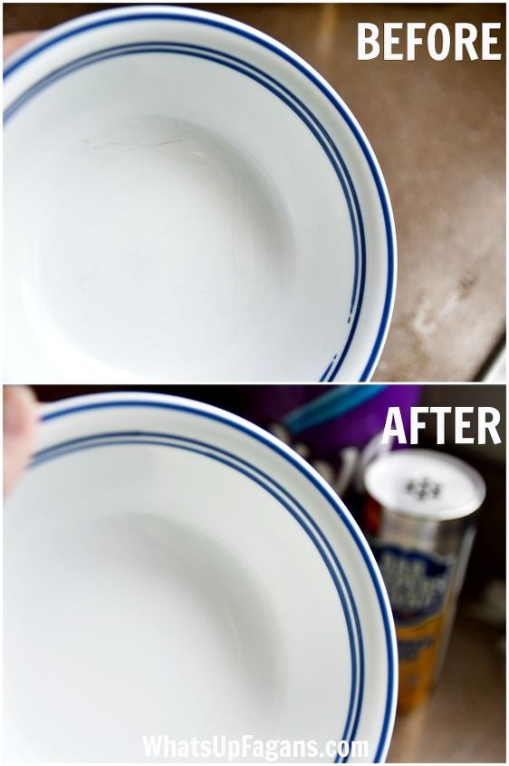 uma maneira incrvel de remover marcas de pratos