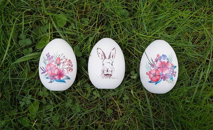 easy easter eggs with temporary tattoos