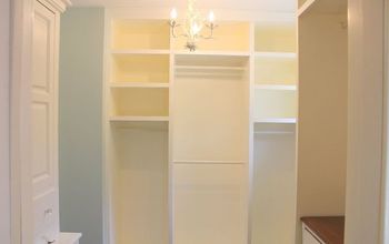 DIY Master Bedroom Closet Makeover on a Budget