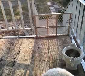 q how do i seal and repair a composite wood porch