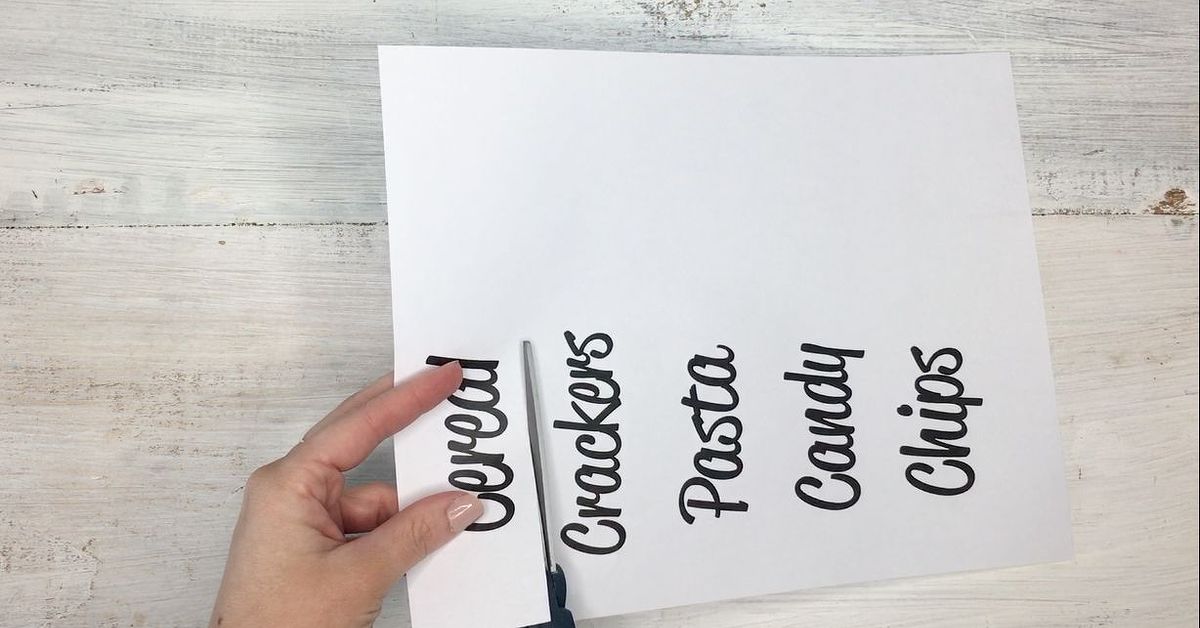 The Easy Way How to make Labels for Jars | Hometalk