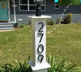 updating an ugly lamp post for 100