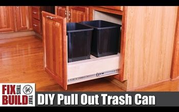  Lata de lixo de armário de cozinha removível faça você mesmo
