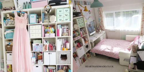 before and after craft room makeover