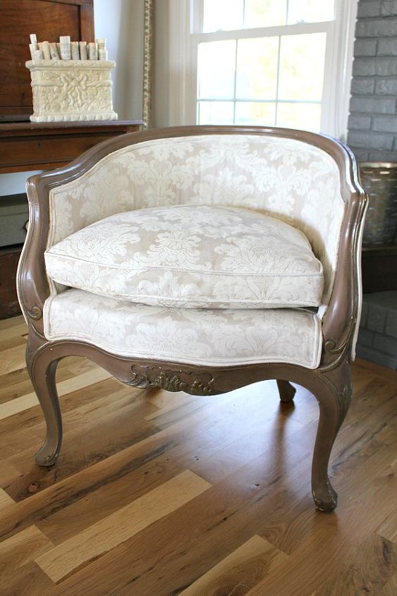 how fabric paint transformed my chairs