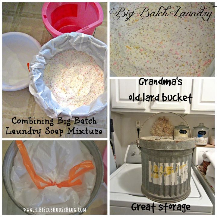 big batch laundry soap update