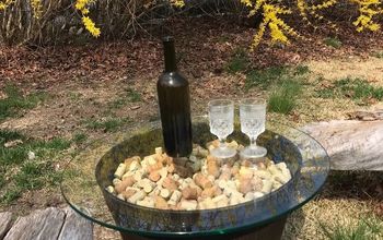 How to Make a 5-Minute Patio Table Using Wine Corks