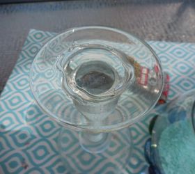glass gem candleholder