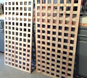 homemade wood privacy screens