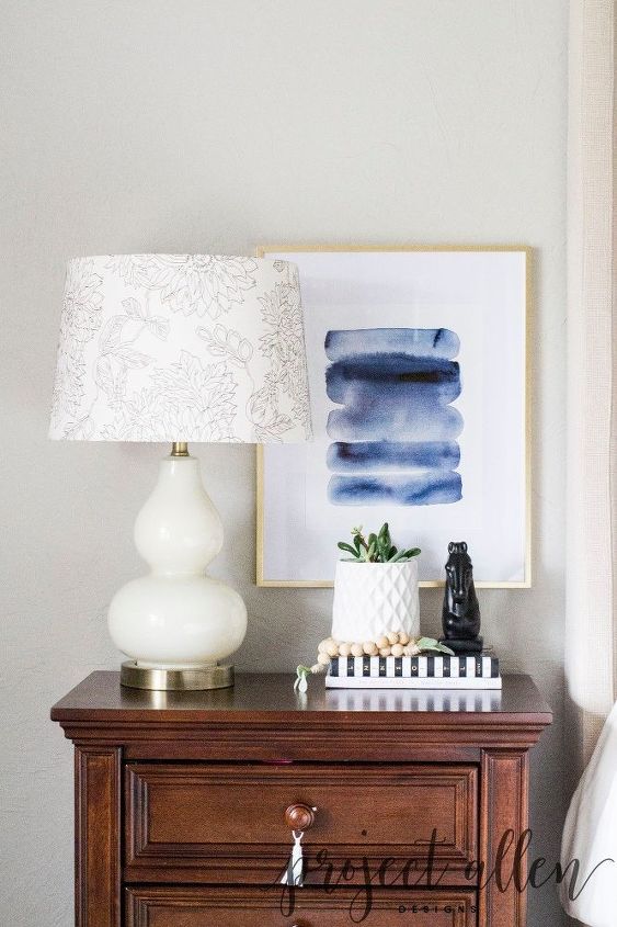 how to style a nightstand