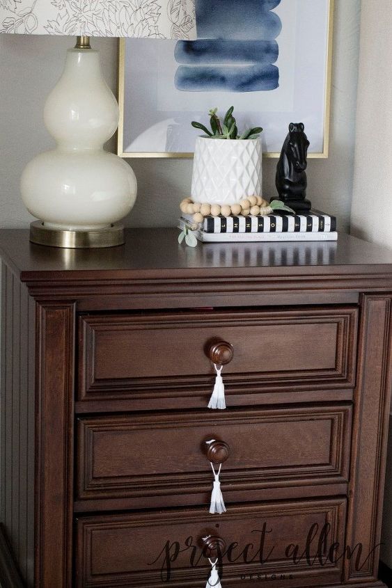 how to style a nightstand