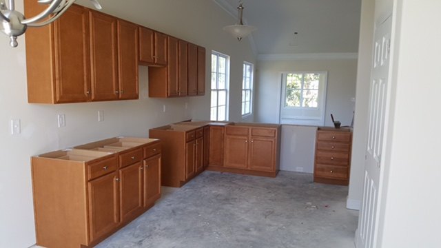 q changing color of new cabinets