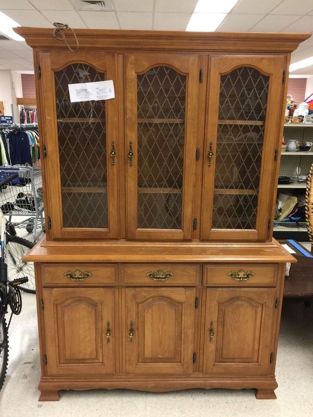 transforming an old china cabinet