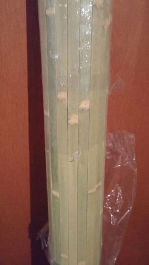 q i inherited a 48 wide lined bamboo shade it s new never used