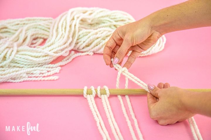 easy diy macrame curtain