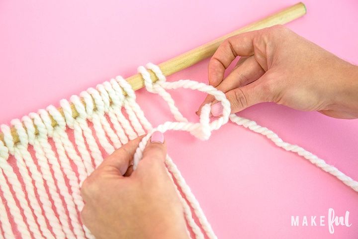 easy diy macrame curtain