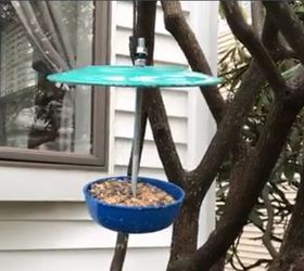 How To Make A Fun Bird Feeder From Dishware Diy Hometalk