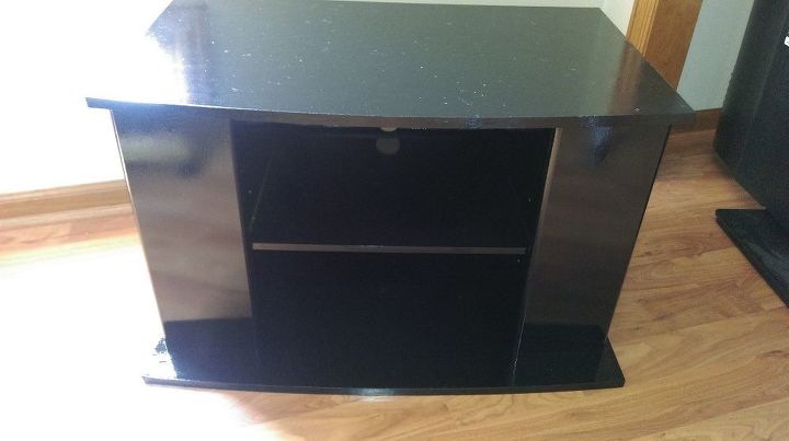 q does my tv stand redo w rustoleum high gloss enamel need clear coat