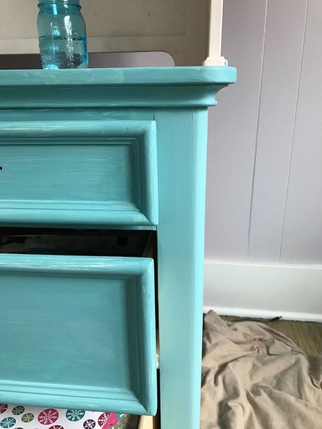 painted desk makeover
