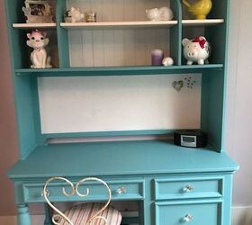 painted desk makeover