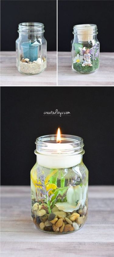3 maneiras de fazer lanternas em potes de vidro