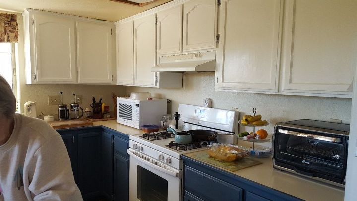 how can i get a crackle look on my newly painted kitchen cabinets