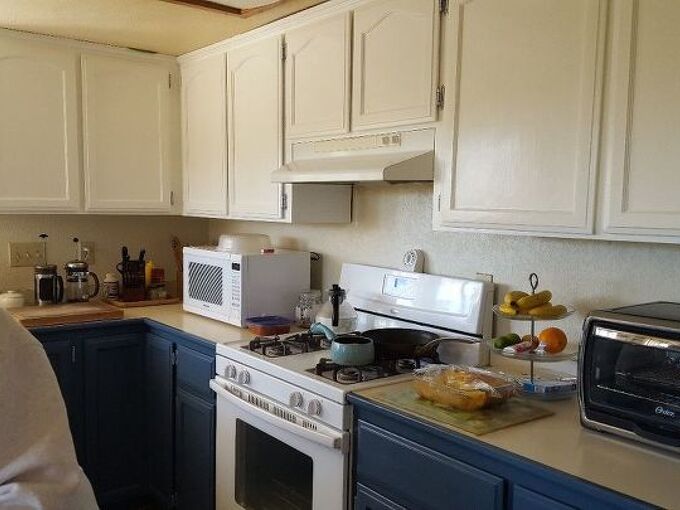 How Can I Get A Crackle Look On My Newly Painted Kitchen Cabinets