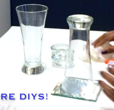 diy tall glass vases