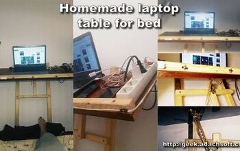  mesa de laptop caseira para cama