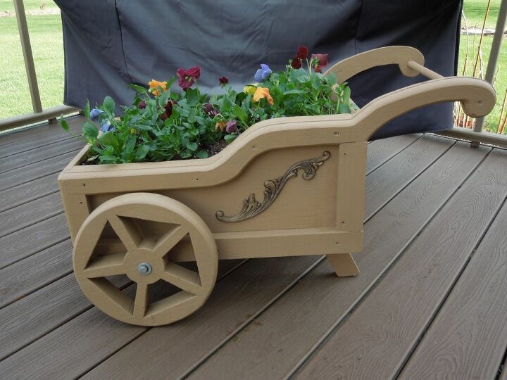 e planter cart redo, after