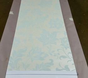 how to design beautiful roller shades with wallpaper
