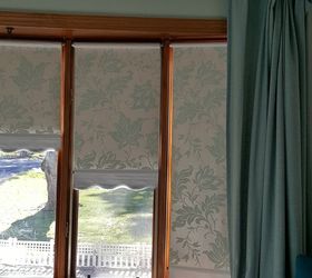 how to design beautiful roller shades with wallpaper