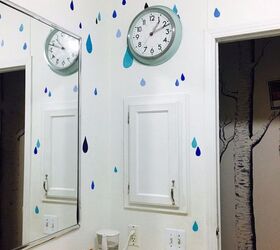 raindrop bathroom mini remodel
