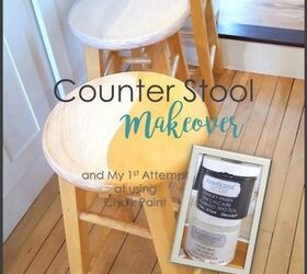 counter stool makeover