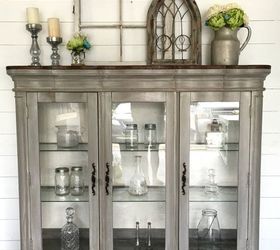 Any Ideas For Use Of Top Half Of Glass Door China Cabinet Hometalk
