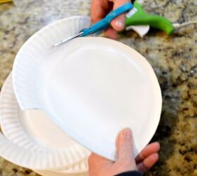 diy paper flower from paper plates