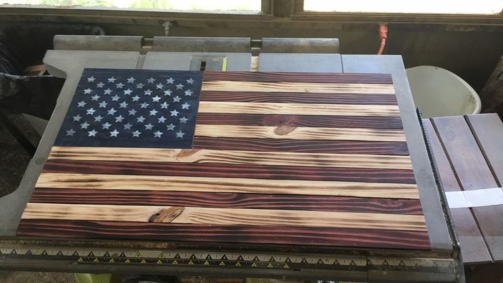 e american flag no such thing as scrap wood