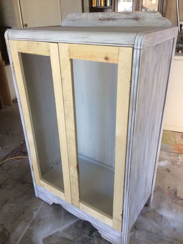 rustic cabinet