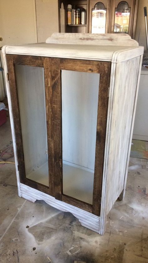 rustic cabinet