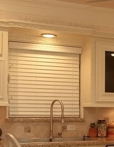 t add fabric to your faux wood blind valance
