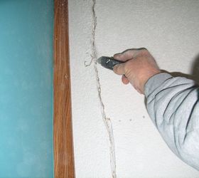 repairing a mobile home ceiling after having it moved