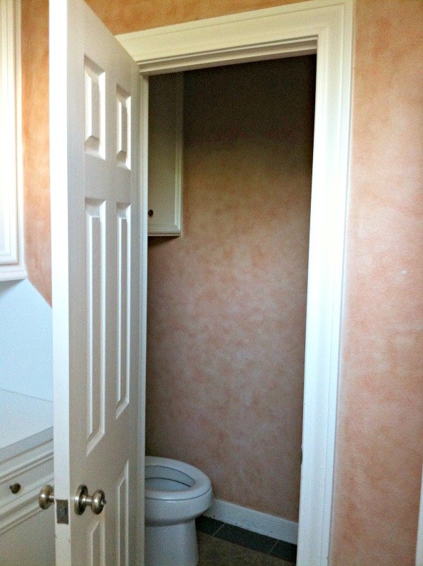 5 steps to our powder room makeover