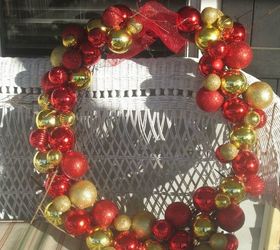 wreaths for the nursing home, Christmas wreath