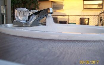 Outdoor Sink For Washing Garden Veggies