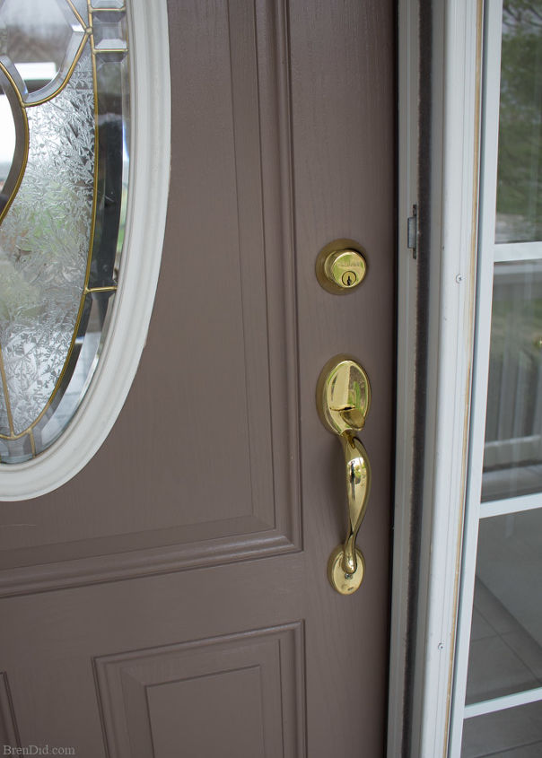 15 front door redo with faux etched glass