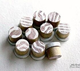 diy wood peg magnets