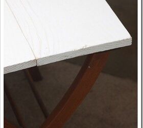 how to make a luggage rack side table