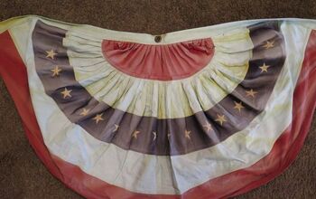 Can I bring faded Patriotic Bunting back to life?