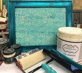 create this fun framed art piece, Complete project and supplies